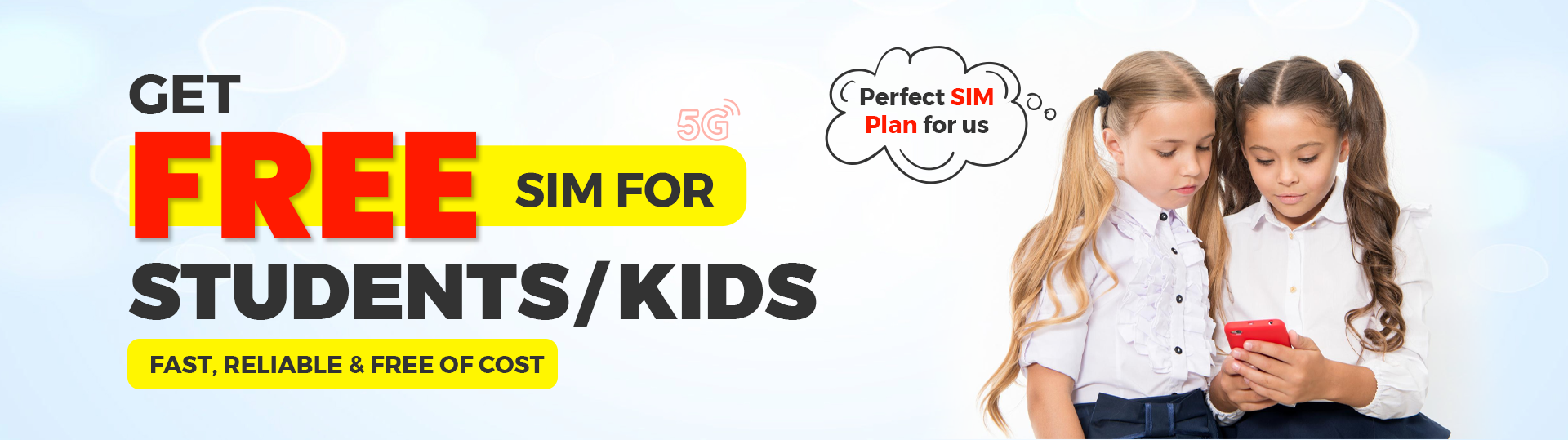 Free SIM for Students Kids